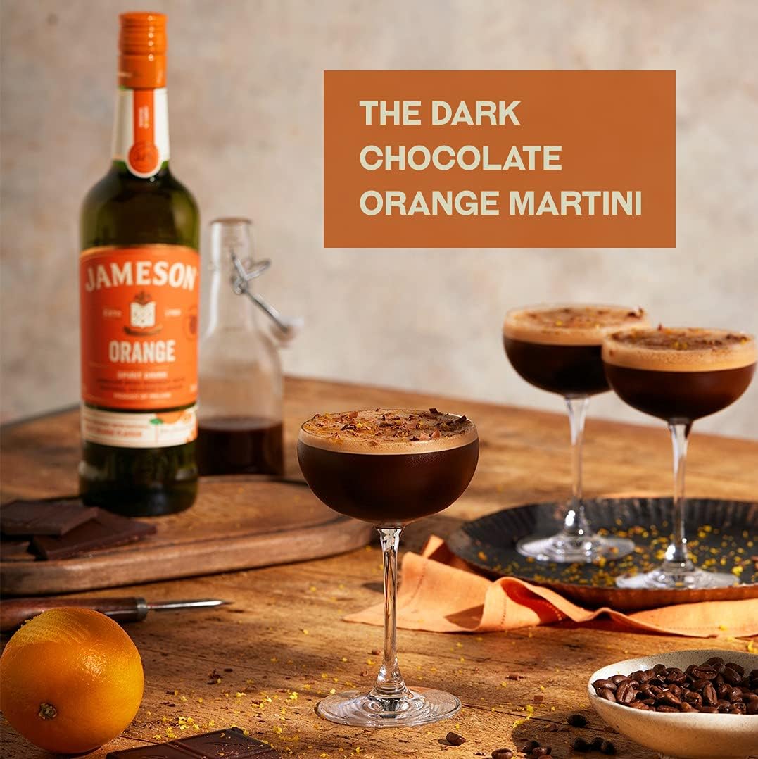 Jameson Orange Flavoured Irish Whiskey | 30% ABV | 70CL | Triple Distilled Irish Whiskey | Zesty Orange Citrus Fruit with Sweet Undertones | Subtly Sweet and Perfectly Balanced Irish Whiskey