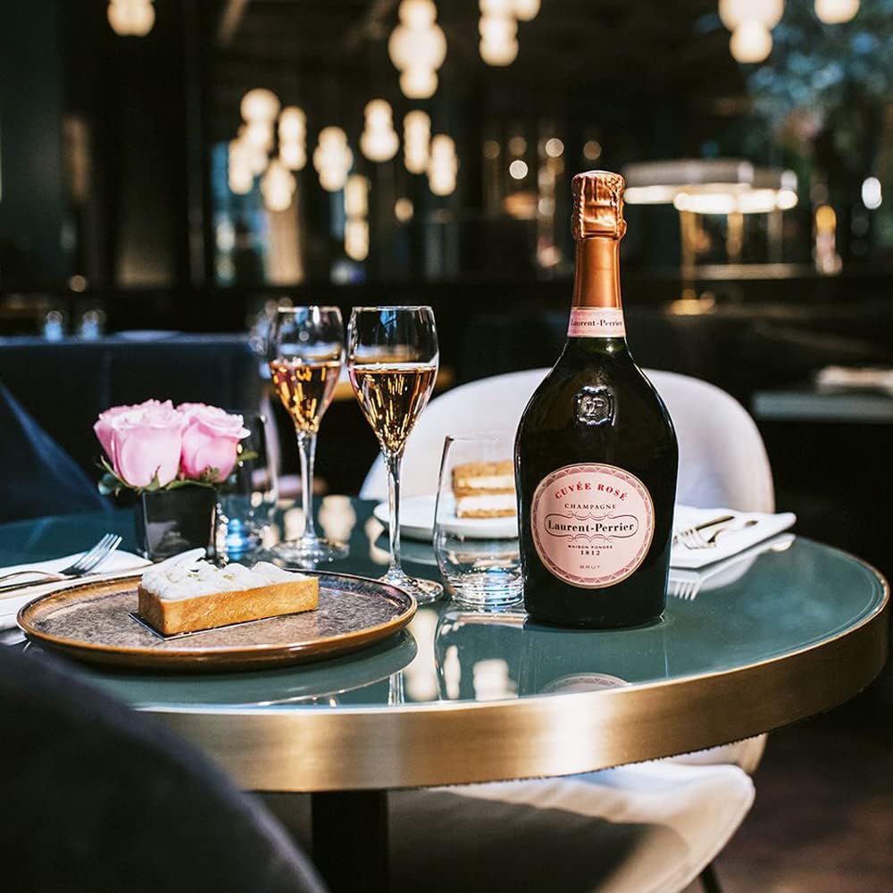 Laurent Perrier Rose Champagne 75cl With Bottle Stopper