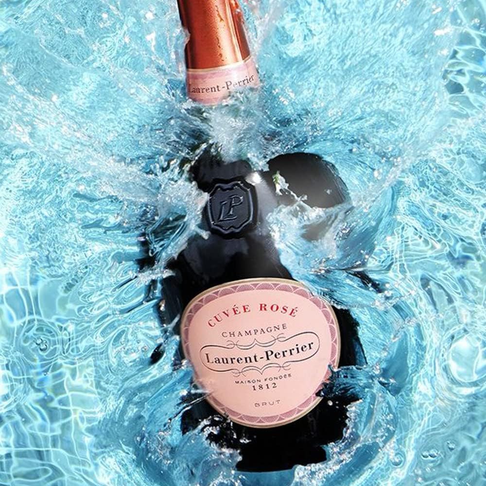 Laurent Perrier Rose Champagne 75cl With Bottle Stopper
