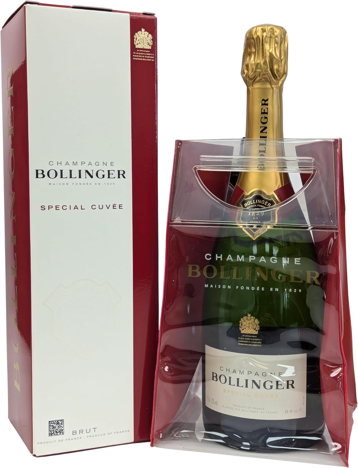 Bollinger Special Cuvée Champagne, 75cl with a Bollinger Champagne Ice Cooler Bag Gift Set