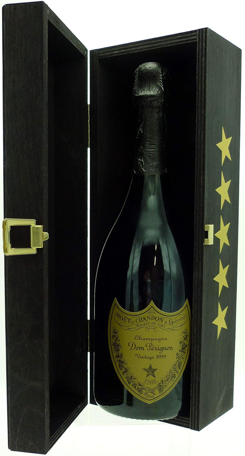 Dom Pérignon Vintage 1999 Champagne 75cl in a Deluxe Wooden Champagne Gift Box