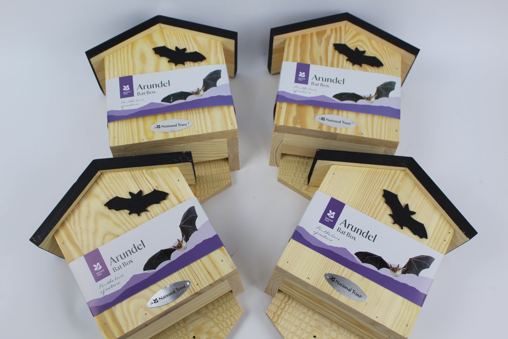 National Trust Arundel bat boxesX4 Safe home for our little friends easy mount