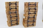 Wicker picnic baskets Listing for X12 small 30 x 20 X 10Cm baskets Ideal gifts