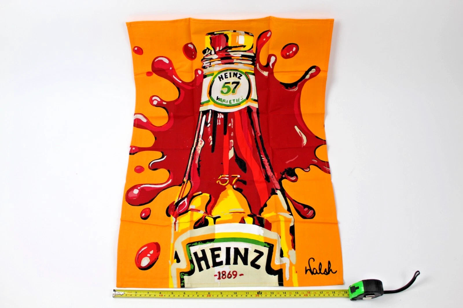 Heinz tomato Ketchup official merchandise set of 5 towels