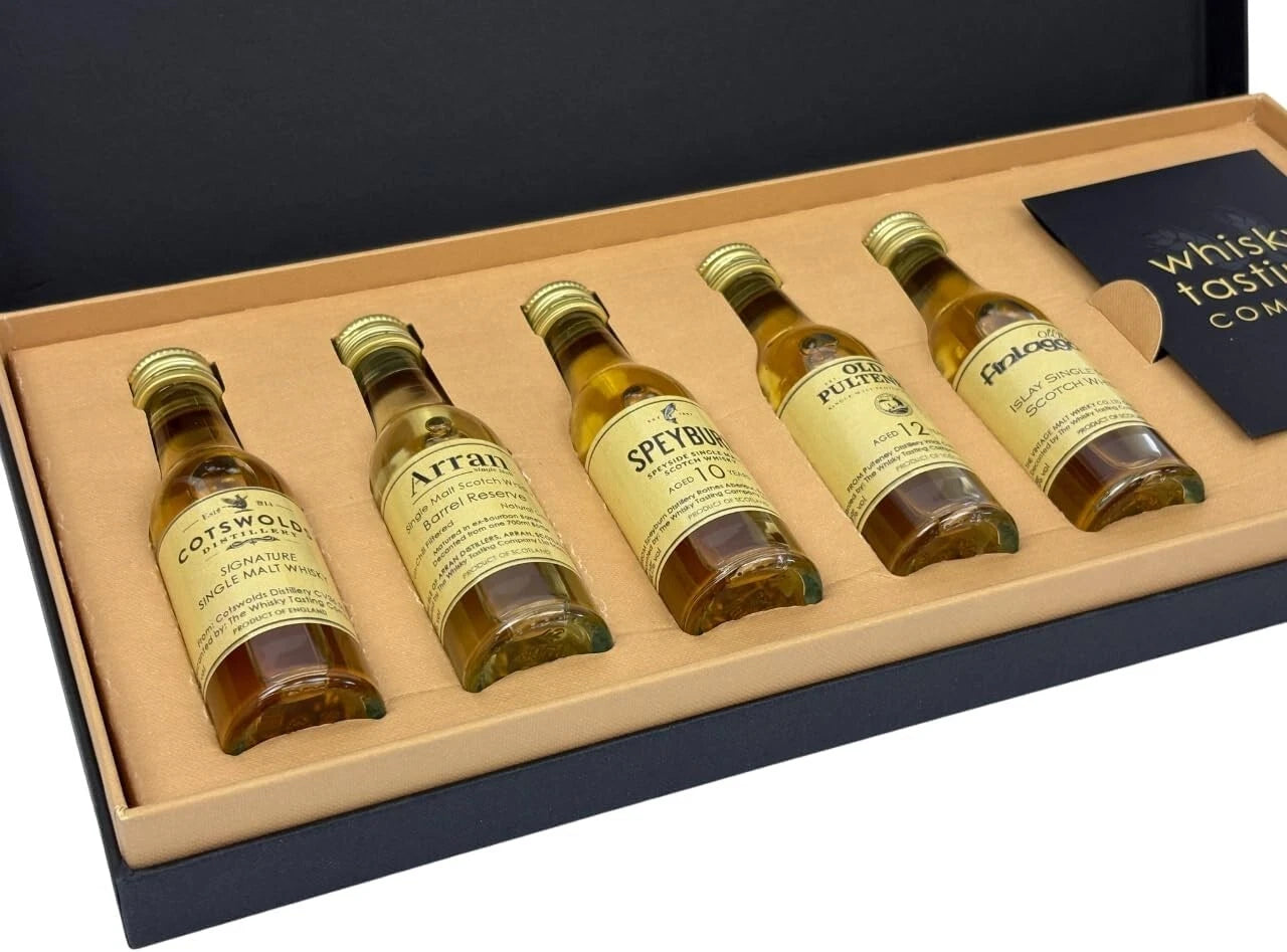 The Whisky Tasting Company - Regional Single Malts Whisky Gift Set