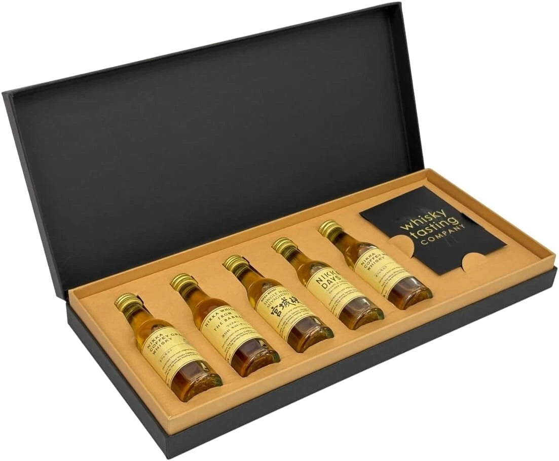 The Whisky Tasting Company - Japanese Gift Set - Including Nikka, Miyagikyo,